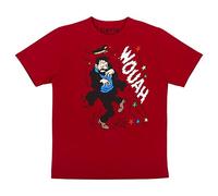 T-Shirt 100% Coton Moulinsart Tintin, Haddock Wouah Rouge (2022) - 4 Ans