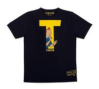 T-Shirt 100% Coton Moulinsart Tintin, T Noir (2022) - 6 Ans