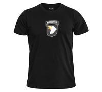 Mil-Tec Airborne, t-shirt L Noir Noir