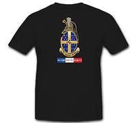 T-shirt #10999 4e régiment de Dragons - Noir - X-Large