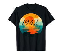 T-shirt 1942 - 80 ans rétro vintage 1942 cadeau d'anniversaire 80 ans T-Shirt