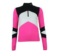 T-shirt 1ere peau avec zip femme Peak Mountain Rose L