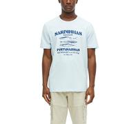 s.Oliver T-Shirt bleu marine / bleu clair, Taille XXXL