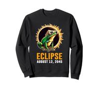T-shirt 2045 Grenouille portant des lunettes d'éclipse solaire Sweatshirt