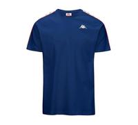 T-shirt 222 Banda Coen Slim pour Homme - Bleu, blanc, rouge S