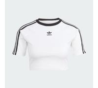 ADIDAS ORIGINALS T-shirt '3-Stripes Baby' noir / blanc, Taille XXXS-XXS