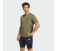 T-SHIRT 3 BANDES BASE ESSENTIALS WORKOUT Olive Strata / Black 2XL