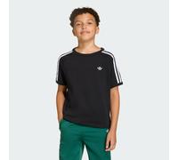 T-SHIRT 3 BANDES Black / White 9-10A