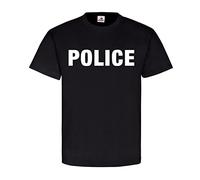 T-shirt #4615 Police Police Amérique Amarica USA United States NYPD New York Police Department - Noir - XX-Large