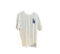 T-shirt 47Brand MLB Los Angeles Dodgers Backer Echo Blanc XL