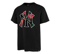 T-shirt 47Brand MLB New York Yankees Backer Echo Noir M