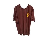 T-shirt 47Brand MLB San Diego Padres Backer Echo Marron M