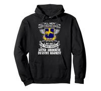 T-Shirt 502th Airborne Infantry Regiment US Army Sweat à Capuche