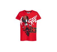 VR46 T-Shirt 63 Pecco Bagnaia Ducati Corse Enfant Moto GP Officiel Rouge (FR/ES, Âge, 10 Ans, 11 Ans, Taille Normale, Rouge)