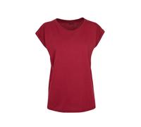 T-shirt Ã Ã©paules dÃ©nudÃ©es femme Build Your Brand Rouge M