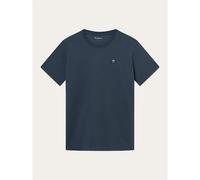 KnowledgeCotton Apparel T-Shirt 'Alder' bleu foncé, Taille S