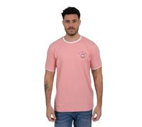 T-shirt Ã bord-cÃŽtes contrastÃ©s Camberabero Rose 3XL