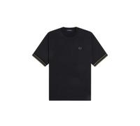T-shirt Ã bords-cÃŽtes Fred Perry Bold Noir S