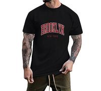 T Shirt à Capuche Homme Sweat Coupe Ample, Imprimé Cocotier Tops de Sport Hommes avec Poche été Doux et Confortables Col Rond/Col en V Chemise à Fleurs Hawaïennes Tropicales