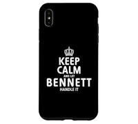 T-Shirt à Capuche « Keep Calm Bennett » Coque pour iPhone XS Max