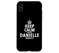 T-Shirt à Capuche Keep Calm Danielle Coque pour iPhone XS Max