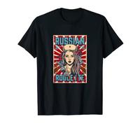 T-shirt à capuche rétro avec roulette russe - Pour femme T-Shirt