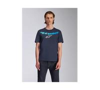 T-shirt à col Alpinestars CSF Bleu MarineL Bleu Marine