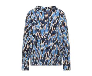 T-shirt Ã col cheminÃ©e femme Cecil Bleu L