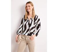 Street One 3230060 T-Shirt Zebra - Mélange structuré Femme (Lot de 1)