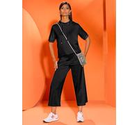 T-shirt à col montant mélange de modal doux - Creation L - noir NOIR 38