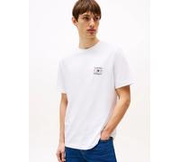 T-Shirt À Col Ras-Du-Cou Et Logo Hilfiger Stack Tee/White - M