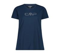 T-shirt à col rond avec logo femme CMP Bleu 2XS
