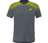 T-shirt à col rond Babolat Aero pour homme, gris/Aero S