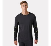 T-shirt à col rond HH LIFA Merino noir/ébène - HELLY HANSEN - 75106_999