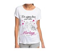 T-Shirt A Dédicacer Mariage On Signe Tous Avec Feutre
