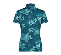 T-shirt à demi-zip femme CMP Bleu