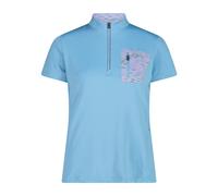 T-shirt à demi-zip femme CMP Bleu