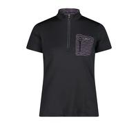 T-shirt à demi-zip femme CMP Gris