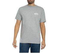 Vans Homme T-Shirt À Double Standard avec Logo Au Dos, Athletic Heather, XL