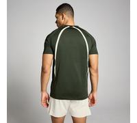 T-shirt à empiècements MP Training homme - Vert forêt - XS
