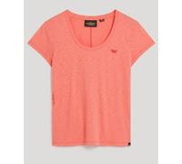 Superdry Scoop Short Sleeve T-shirt Orange XS Femme