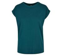 T-shirt Ã Ã©paule allongÃ©e femme Urban Classics Bleu M