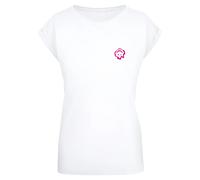 Miss Tee T-shirt Femme Tout est Nice Femmes Épaule Étendue MST354 M