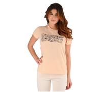 T- shirt a giro maniche corte, the Perfect tee. Logo frontale a contrasto. Vestibilità aderente. COMPOSIZIONE100% CARATTERISTICHESTA S