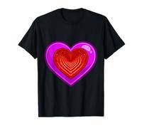 T-Shirt à Grands cœurs Valentine Love Heart, Infinity T-Shirt