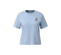 T-shirt Ã imprimÃ© devant femme s.Oliver Bleu 48