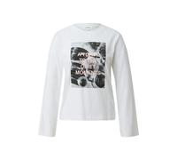 T-shirt Ã imprimÃ© photo coupe dÃ©contractÃ©e femme s.Oliver Blanc 38