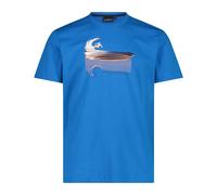 T-shirt Ã imprimÃ© tropical CMP Bleu 3XL