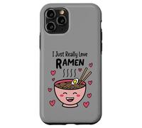 T-Shirt à Jeu de Mots Kawaii Ramen Noodles Lover Cute Bowl Funny Food Coque pour iPhone 11 Pro