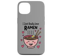 T-Shirt à Jeu de Mots Kawaii Ramen Noodles Lover Cute Bowl Funny Food Coque pour iPhone 13